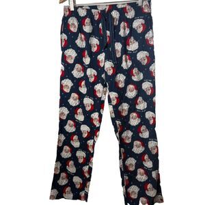 Old Navy Santa Holiday Pajama Pants Flannel Cotton Christmas Fall Winter M